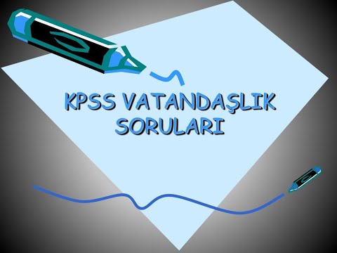 KPSS 2022 - Vatandaşlık Denemesi -17- ÖNLİSANS #kpss #kpss2022 #kpssönlisans #öğretim #soruçözümü
