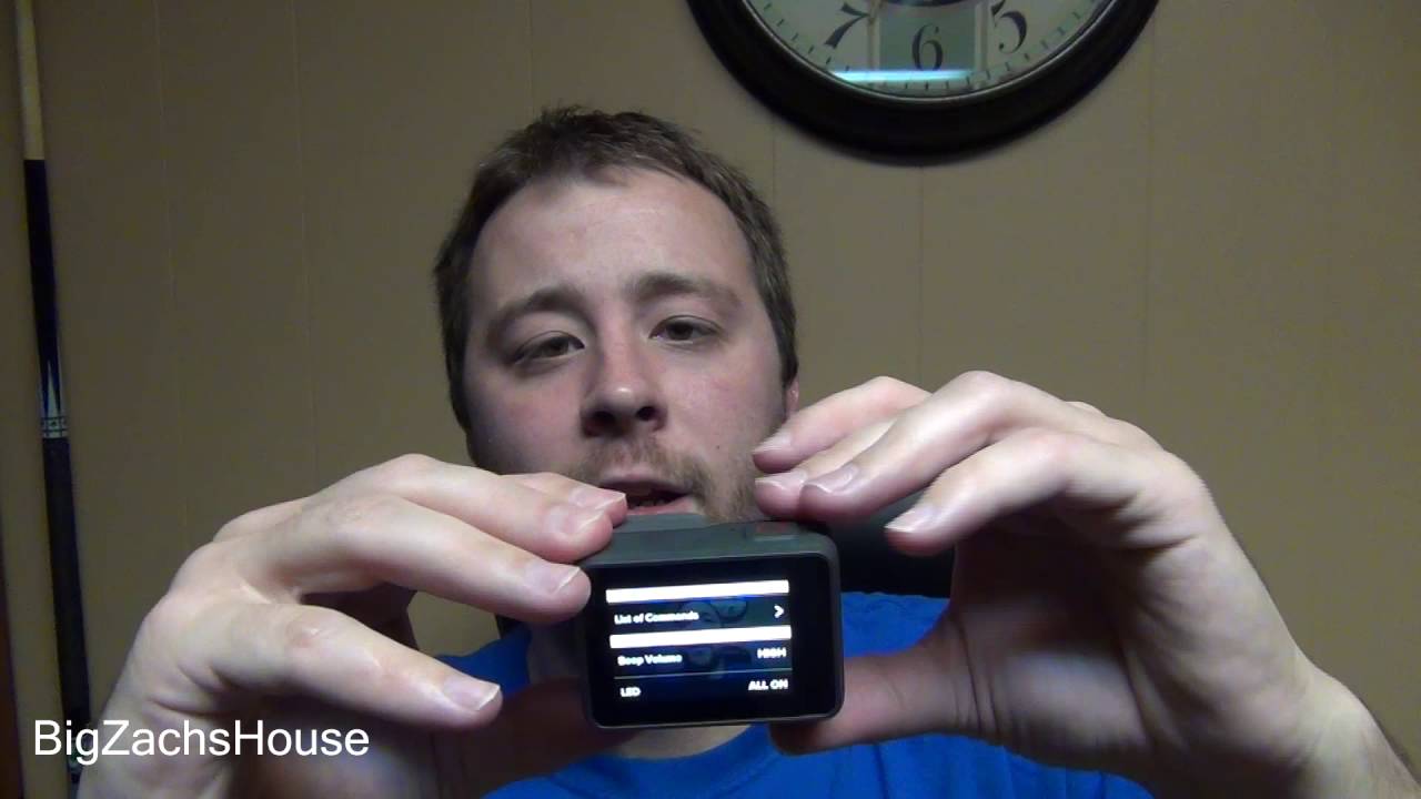 GoPro Hero 5 Black Voice Command Tutorial and Review