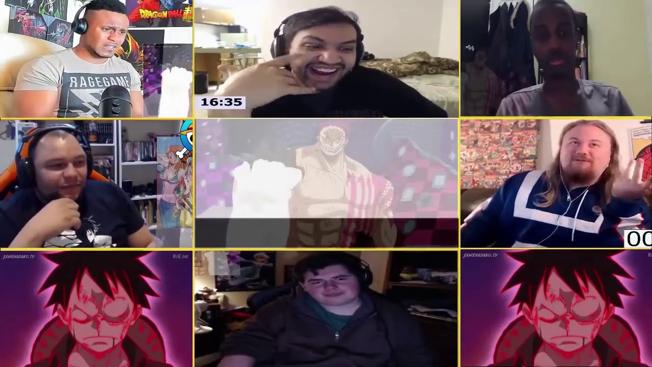 Luffy Sees The Future And Transforms Into Snake Man! Reaction Mashup