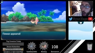 Shiny (Competitve?) Finneon via SOS in Pokemon Sun and Moon