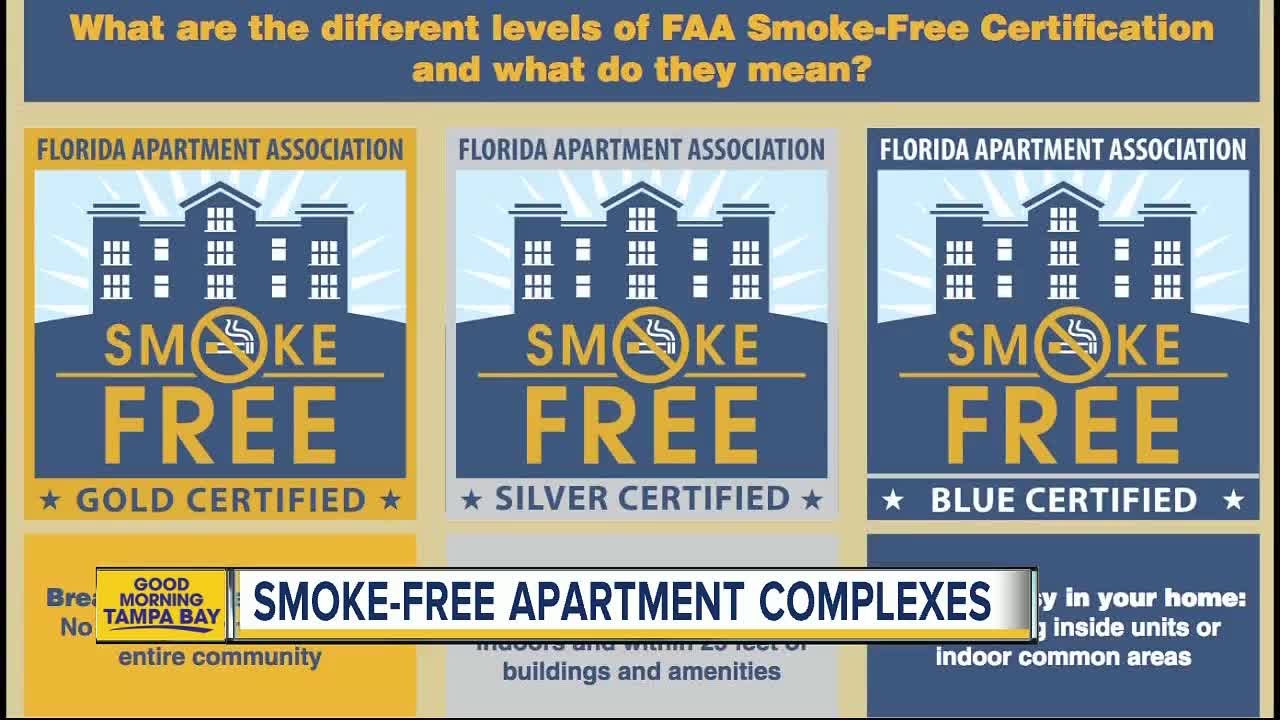 Local group encouraging apartment complexes to ban smoking YouTube