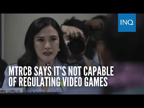 MTRCB says it's not capable of regulating video games