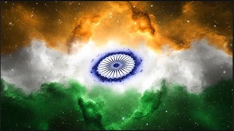 India Independence day! India Flag Green Screen (1) with Jana Gana Mana National Anthem Music