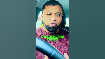 REVERSING SIMPLIFIED! WHEN REVERSING POSITION YOURSELF TO LOOK AT THE BACK!