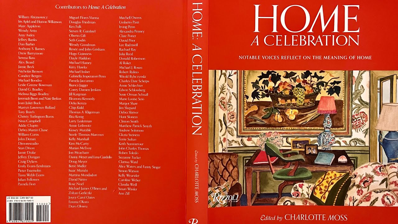 A Review of: Home, A Celebration - Edited by Charlotte Moss - Artists