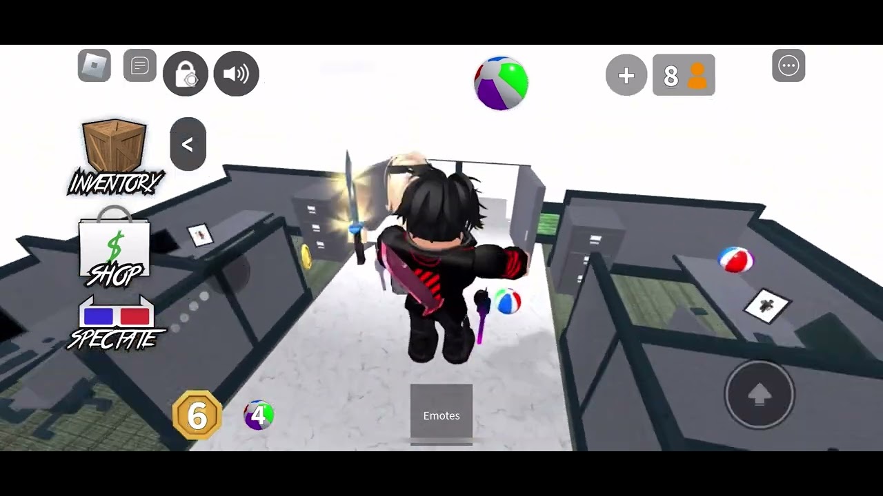 Playing mm2 (Rage quit) - YouTube