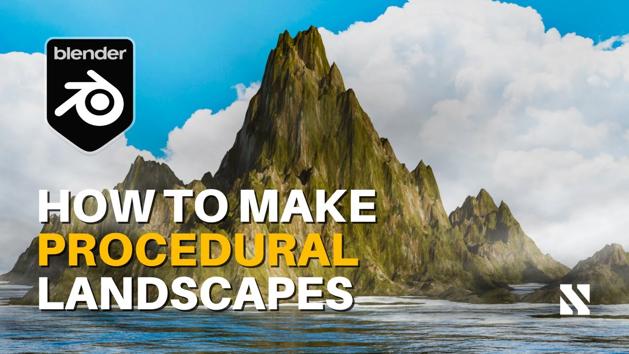The ABSOLUTE BEST way to Create Procedural Landscapes in Blender - YouTube