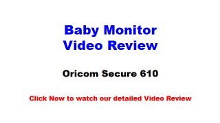 Oricom Secure SC 610 Digital Video Monitor Review