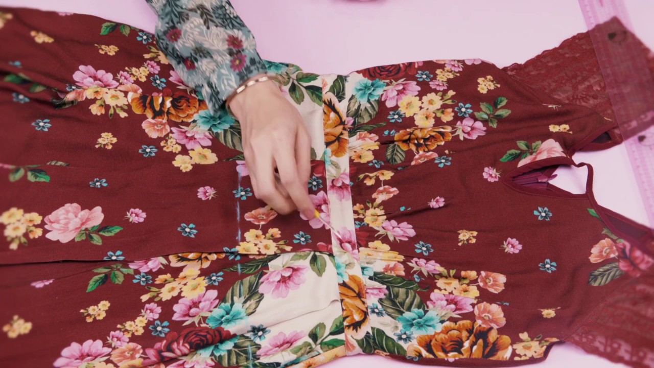 #DicasAntix: aprenda um truque para fazer a barra do seu vestido longo sem estragar a estampa