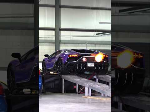 Lamborghini Aventador Ultimae - now with flames!