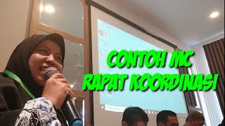 Contoh Mc Pembukaan Acara Rapat Koordinasi Pembangunan Kehutanan Youtube