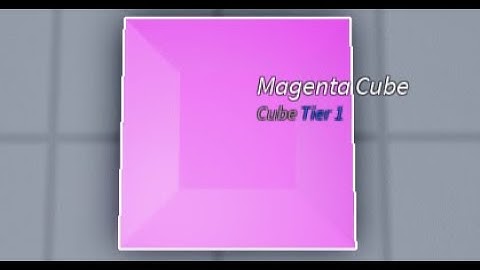 Cube Combination: The most OP item