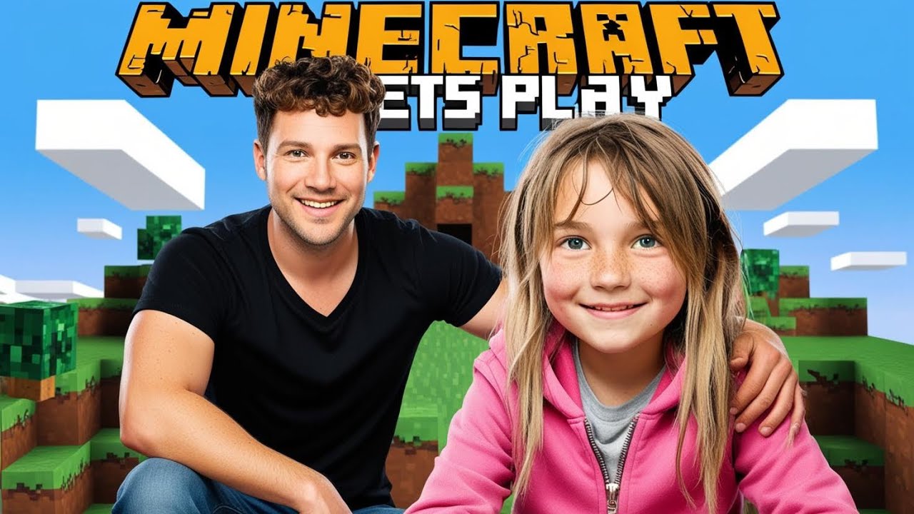 First time playing Minecraft With my Daughter as my sensei! (PART 2 ...