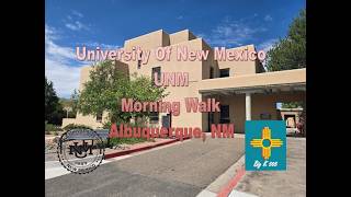 University Of New Mexico(UNM) Morning Walk Albuquerque NM