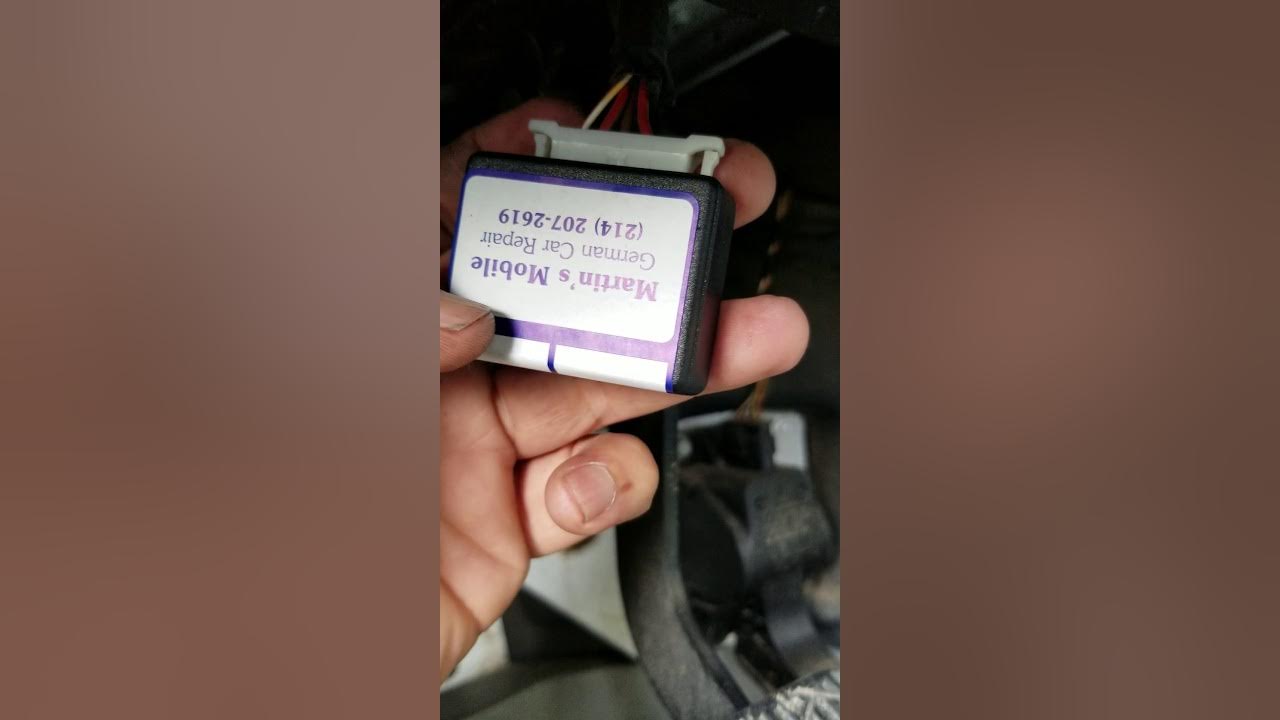 Sprinter w209 key won't turn esl bypass YouTube