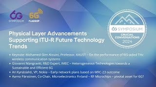 Physical Layer Advancements Supporting ITUR Future Technology Trends