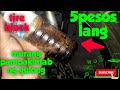 how to make home made tire black(tagalog)