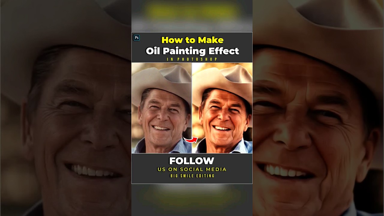 Самый простой способ создать эффект масляной живописи — урок по Photoshop