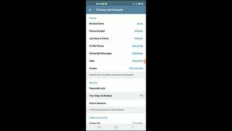 How to enable 2 step verification on Telegram (Android)