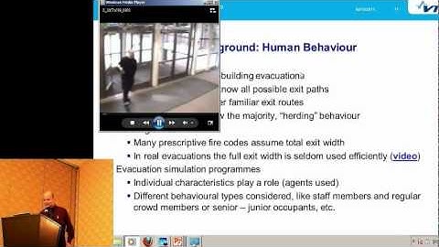 FEMTC 2011 - FDS+Evac Evacuation Model: Recent Developments