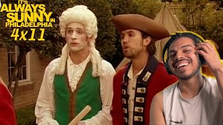 It’s Always Sunny in Philadelphia 4x11 “The Gang Cracks The Liberty Bell” REACTION