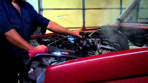Ford bronco 351 open headers