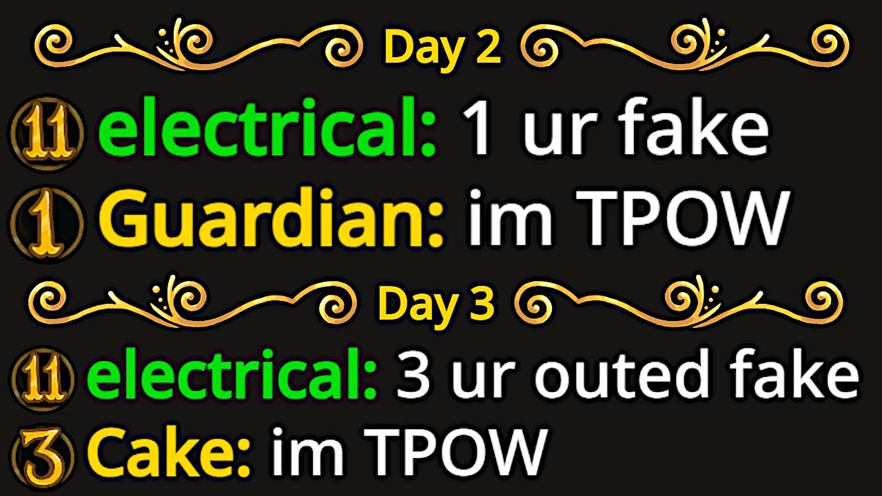 When TPOWS are worse at fakeclaiming than evils.. - BetterTOS2 Town Traitor