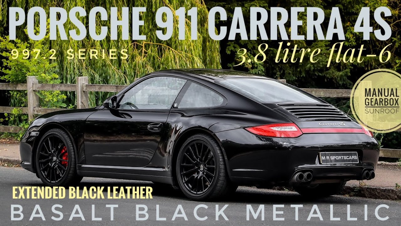 Porsche 911 Carrera 4S 997 Gen 2 6-speed Manual Coupe, RARE Sunroof & PSE  Switchable Sports Exhaust - YouTube