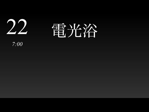 22 電光浴