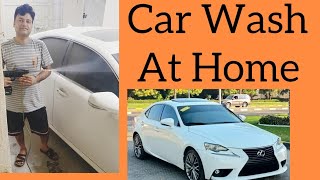 Car Wash At Home Easy