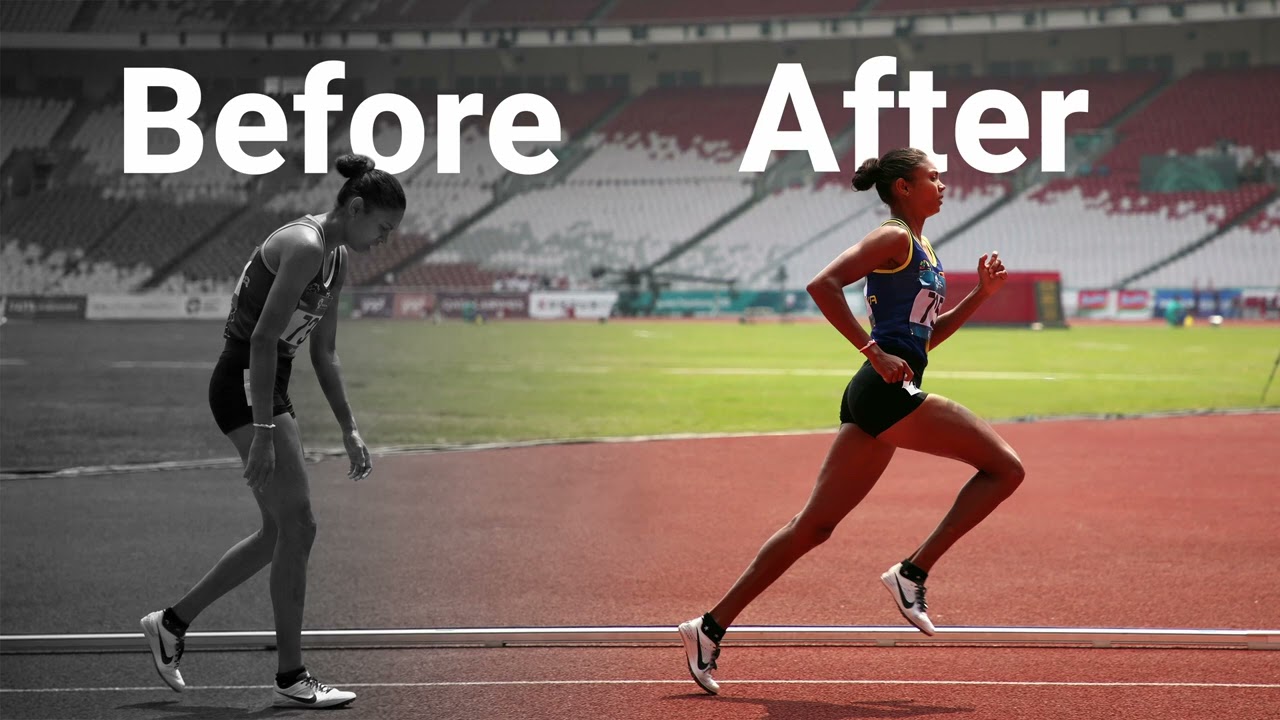 Running: Before and After - Self-Initiated Concept & Thumbnail Design
