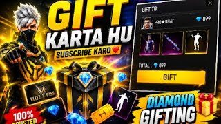 💎 FREE GIFT FOR SUBSCRIBERS 🎁 | FF MAX LIVE STREAM