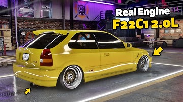 Need for Speed Heat - 2000HP HONDA CIVIC TYPE-R Customization | Real Engine & Sound