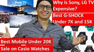 Sunday Ki Shyam Bandhuon Ke Naam | Why is Sony, LG TVs expensive | G SHOCK in 7K and 15K ... More