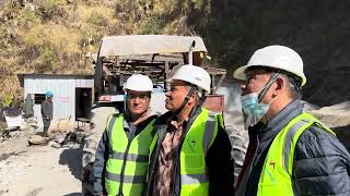 Upper Tamakoshi Hydro Power Dam Site Lamabagar