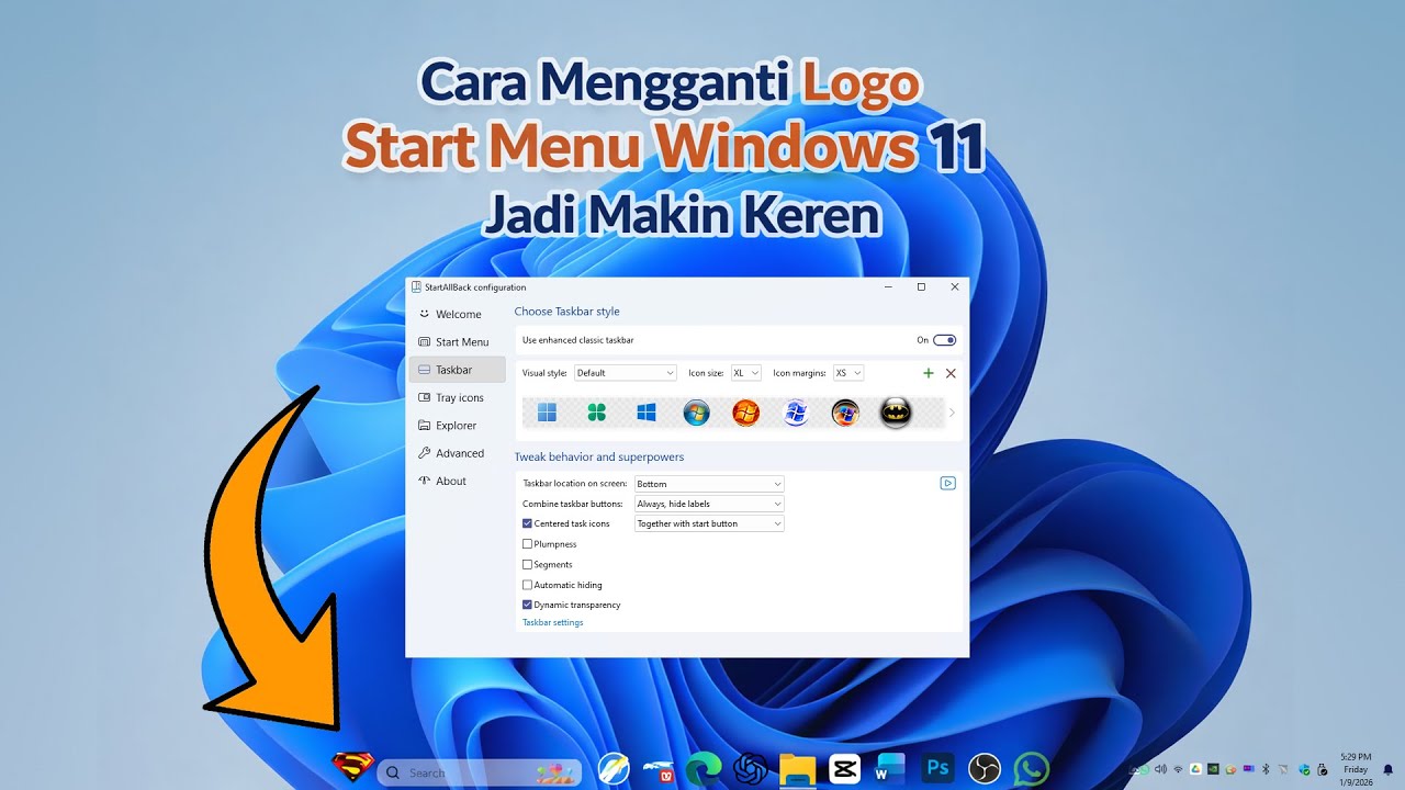 Cara Mengganti Logo Start Menu Windows 11 Jadi Makin Keren