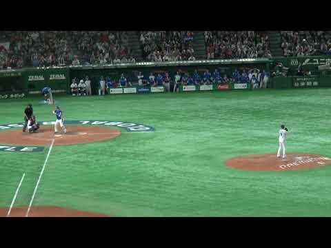 2019プレミア12　決勝戦９回表ヤスアキ韓国打線を三人で抑え優勝！