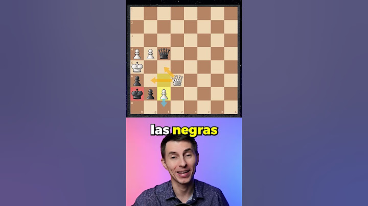 ¡Jaque contra jaque contra jaque y… MATE!
