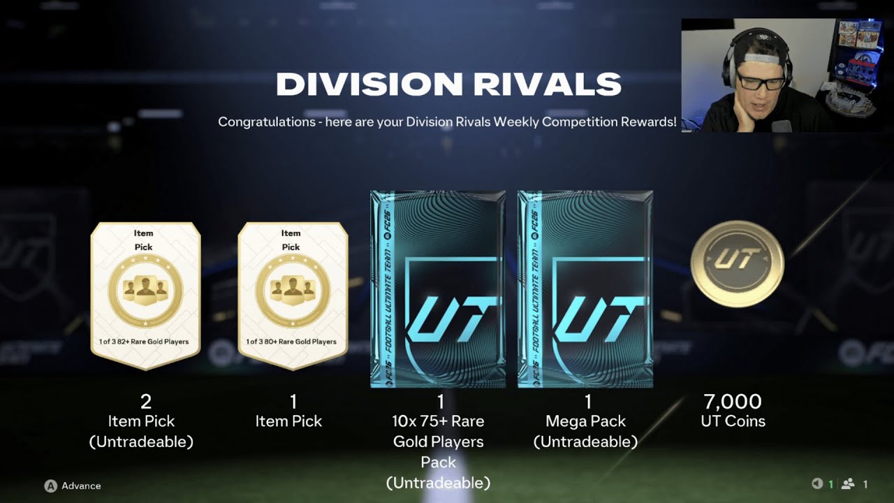 DIVISION RIVALS REWARDS | FC26 ULTIMATE TEAM - YouTube