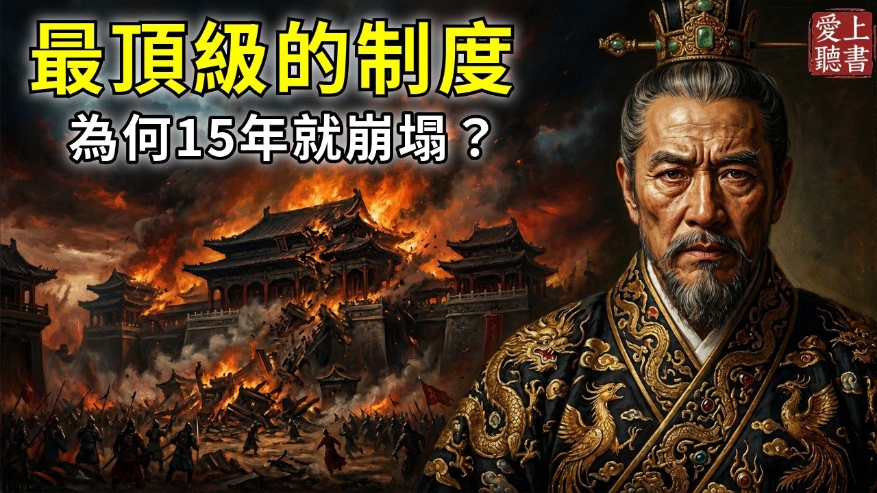15分鐘聽懂《資治通鑑》橫掃七國的大秦,為何15年就崩塌?|有聲書 縮圖