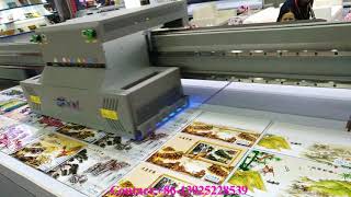 Large format UV printer 3*2M size Led UV flatbed printer support Varnish Printing on Acrylic
