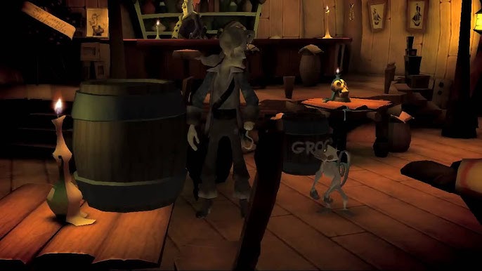 Fãs reclamam de novo visual de Monkey Island e atacam criador do jogo na  internet