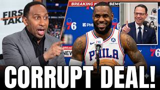 Stephen A. Smith GOES OFF On LeBron & 76ers For CORRUPT Backroom Deal!
