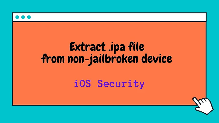 How to extract .ipa file from iPhone without jailbreak | iOS Penetration Testing | Mobile Security