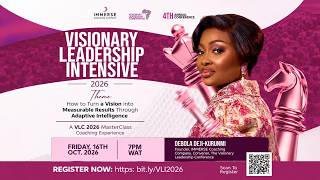Visionary Leadership Intensive 2026 with DDK