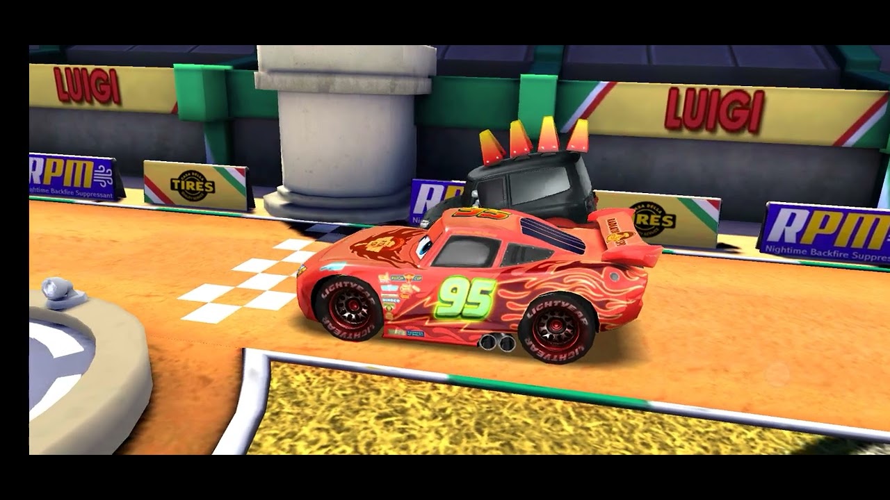 Cars Fast As Lightning A New Look Episode 11: Completed Flo's Track And Unlock Luigi's Track