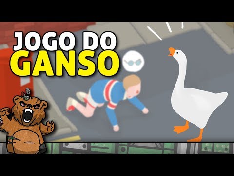 Eu sou um Ganso terrível | Untitled Goose Game - Gameplay PT-BR