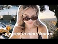 flying to nice by myself on a whim // south of france travel vlog