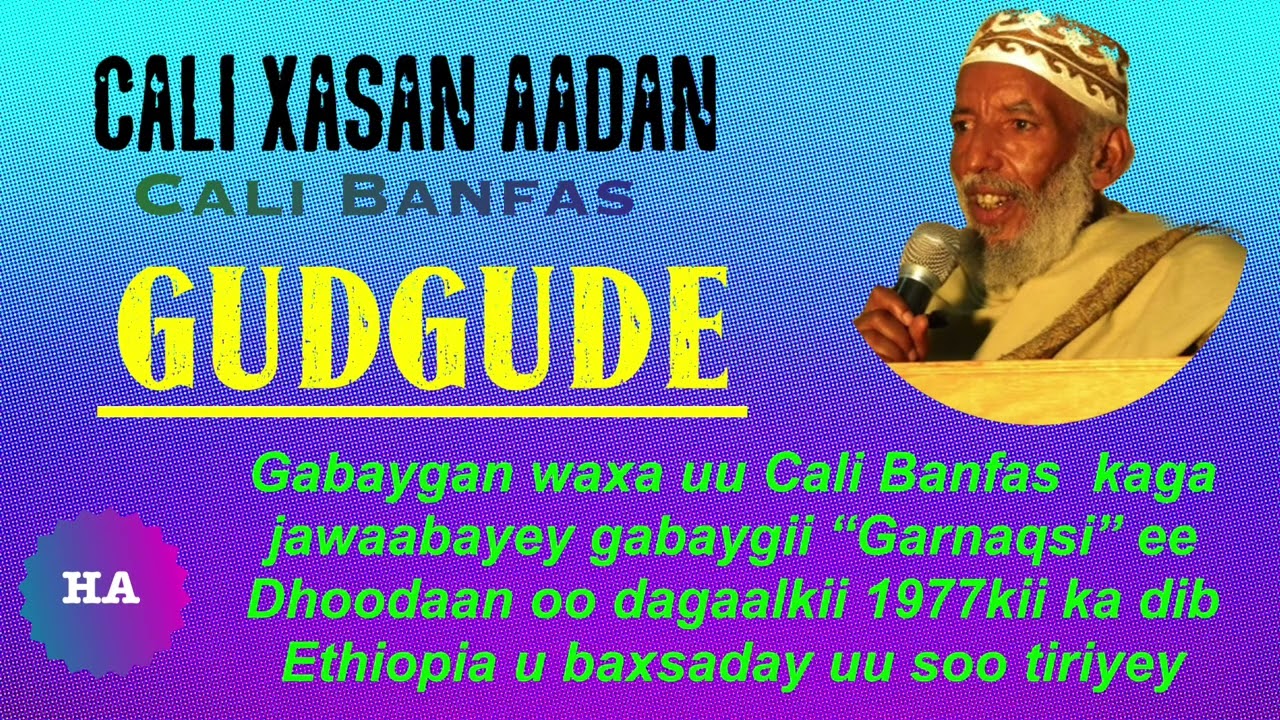 Cali Banfas — Gudgude, Dhoodaan iyo Ogaadeen 1-2