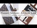 Planner Sections: A Closer Look | Front Section